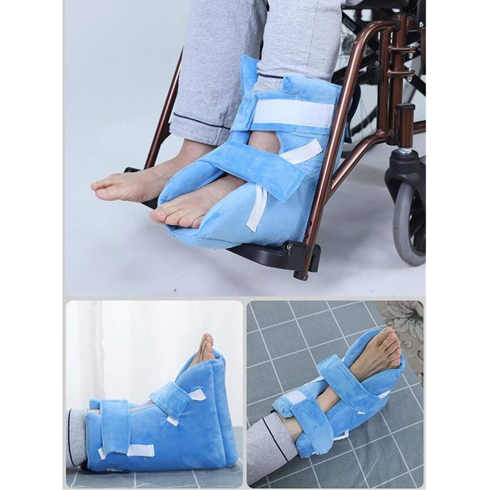 Almohada Protectora del talón, Almohadilla antiescaras para el talón, cojín Protector del Tobillo, Almohadas eficaces para aliviar Las úlceras del talón