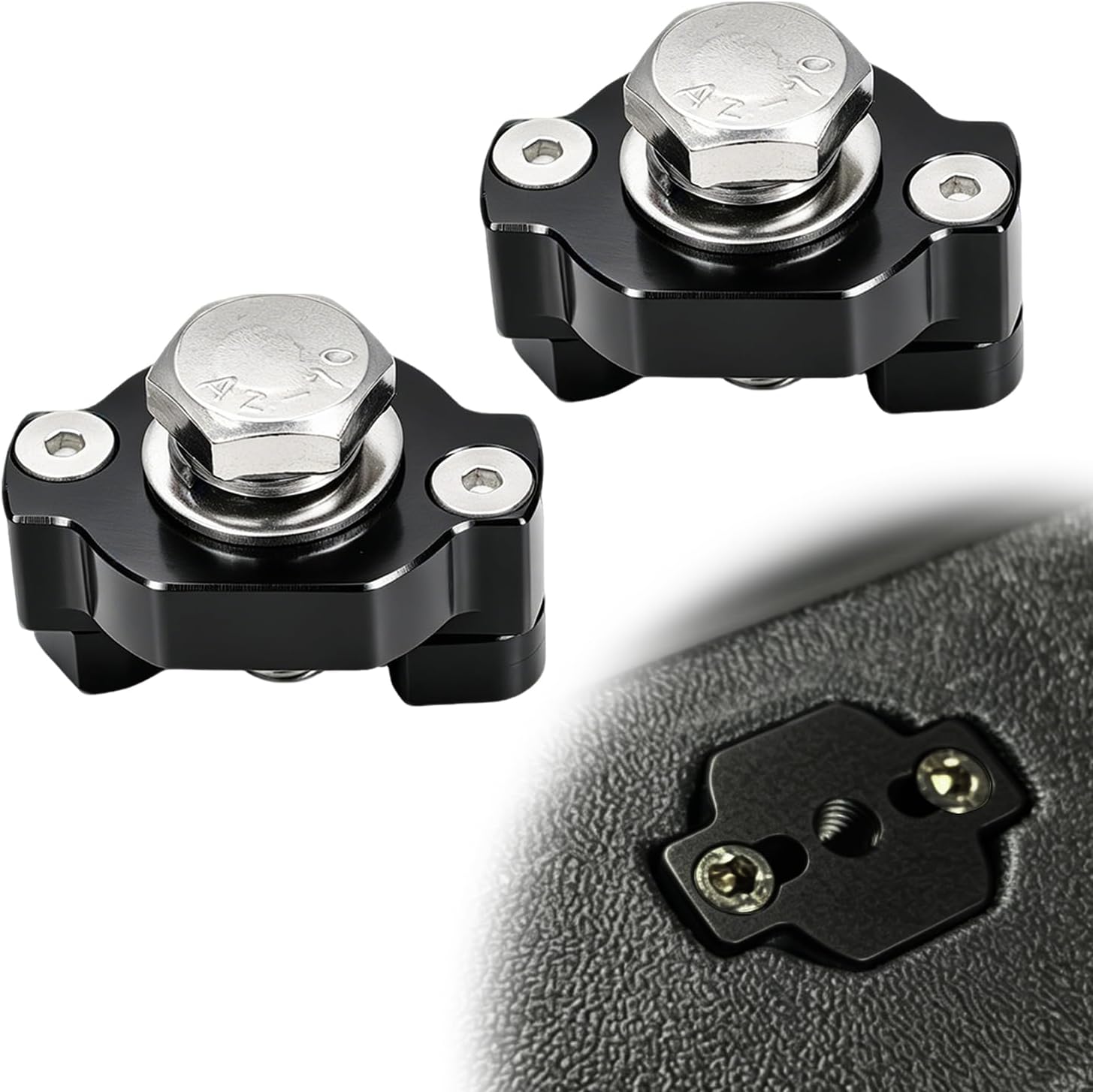 2 PCS Tie Down Anchors ATV&UTV Tie Down System Aluminum Alloy for cfmoto | for cf moto 600 cfmoto 500 cfmoto uforce 1000