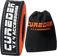 Vista 9 de Kit de recuperación con correa de remolque - Cuerda de 3" x 20 pies (15,930 kg) + grilletes de anillo en D de 3/4" (2 piezas) + Bolsa