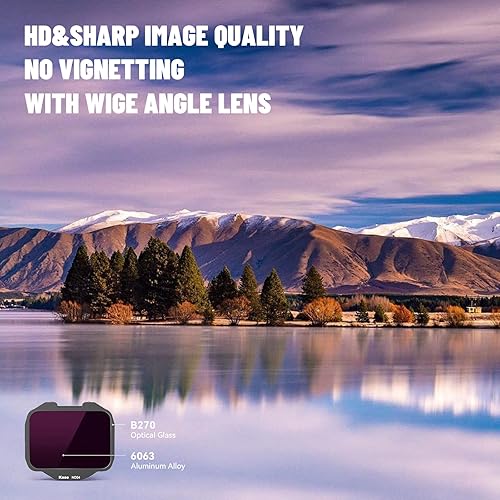 Miniatura 4 de Kase Kit de filtros con clip para Sony MCUV+LP+ND64+ND1000, filtro de cámara de densidad neutra, filtros de cámara de contaminación lumínica para