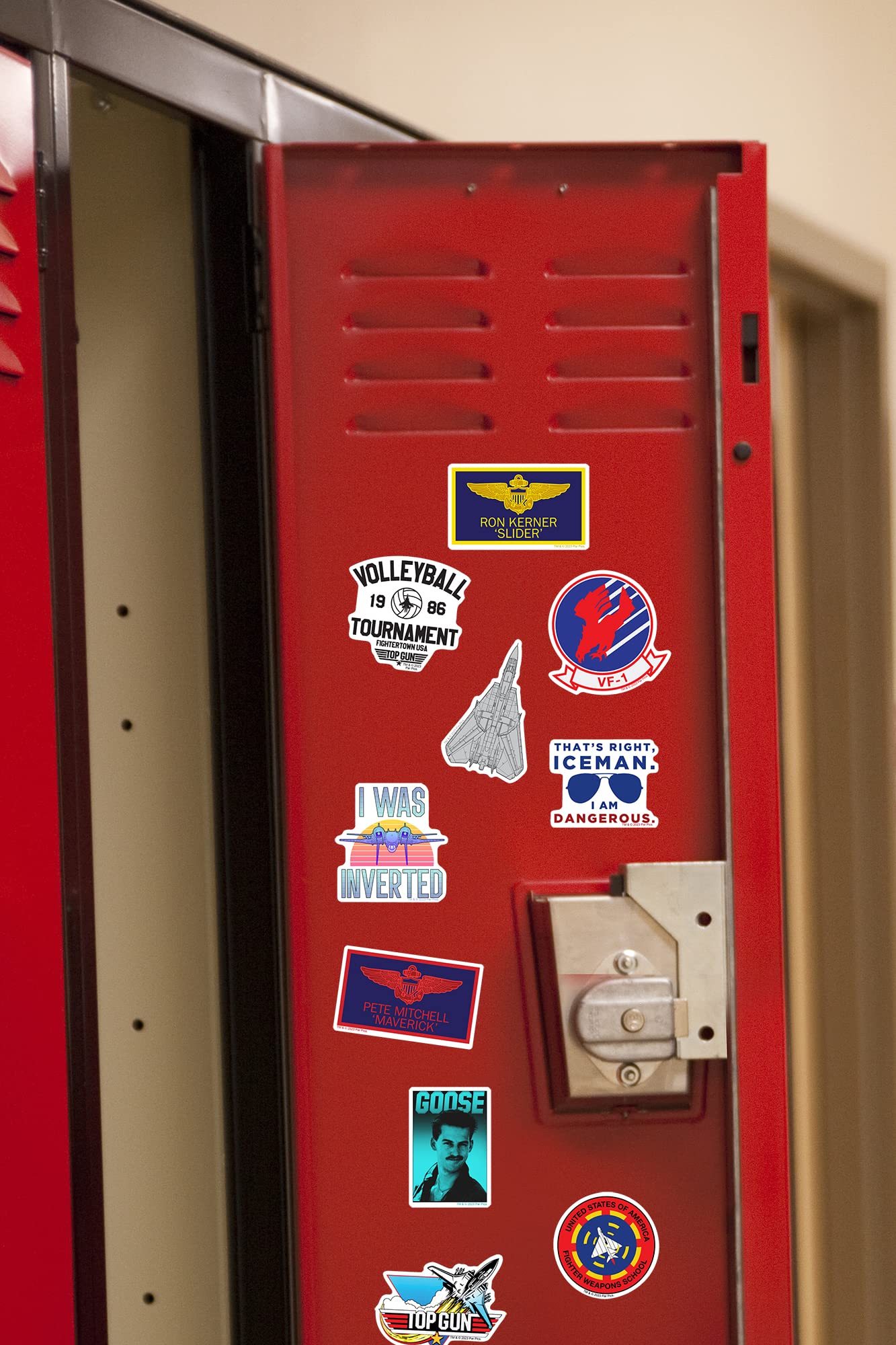 Amazon.com: Top Gun Vinyl Large Deluxe Stickers Variety Pack