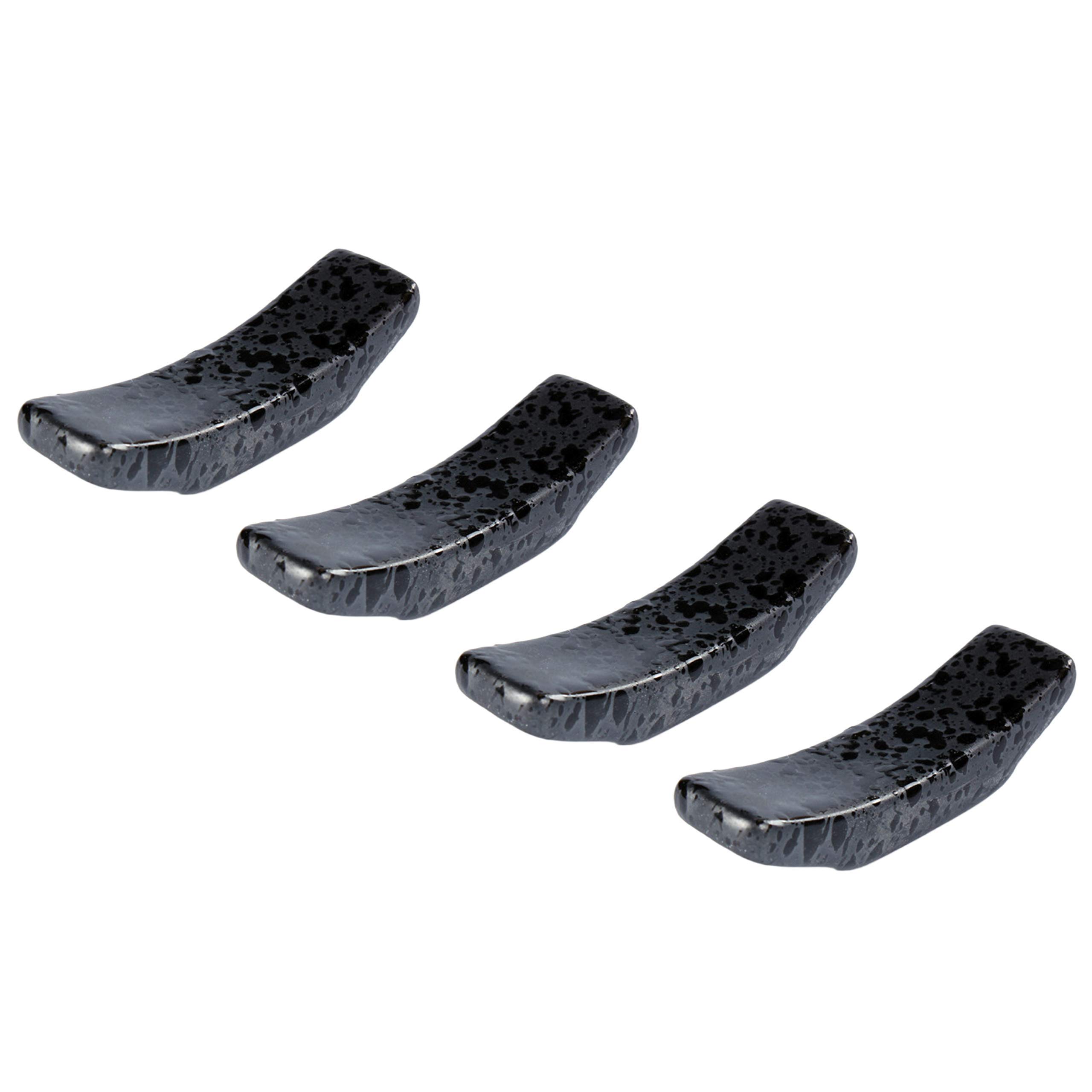 WDWDW Chopstick Rest Chopsticks Holders Restaurant Set Of 4,Ceramic Stand Rack,Spoon Fork Knife