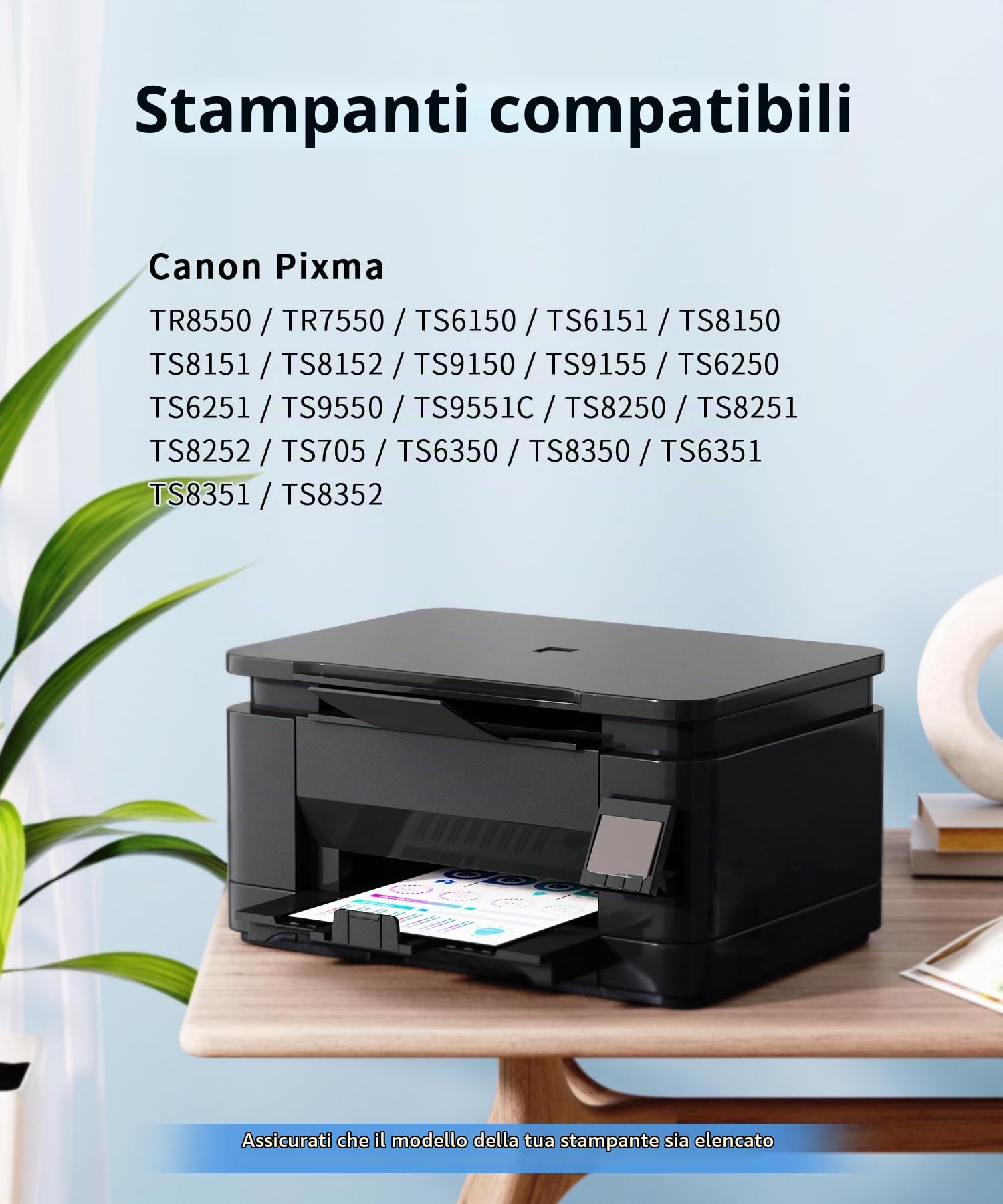 Cartucce Compatibili PGI-580XL E CLI-581XL Per Canon Pixma TS705, TR7550, TR8550 – Multicolore