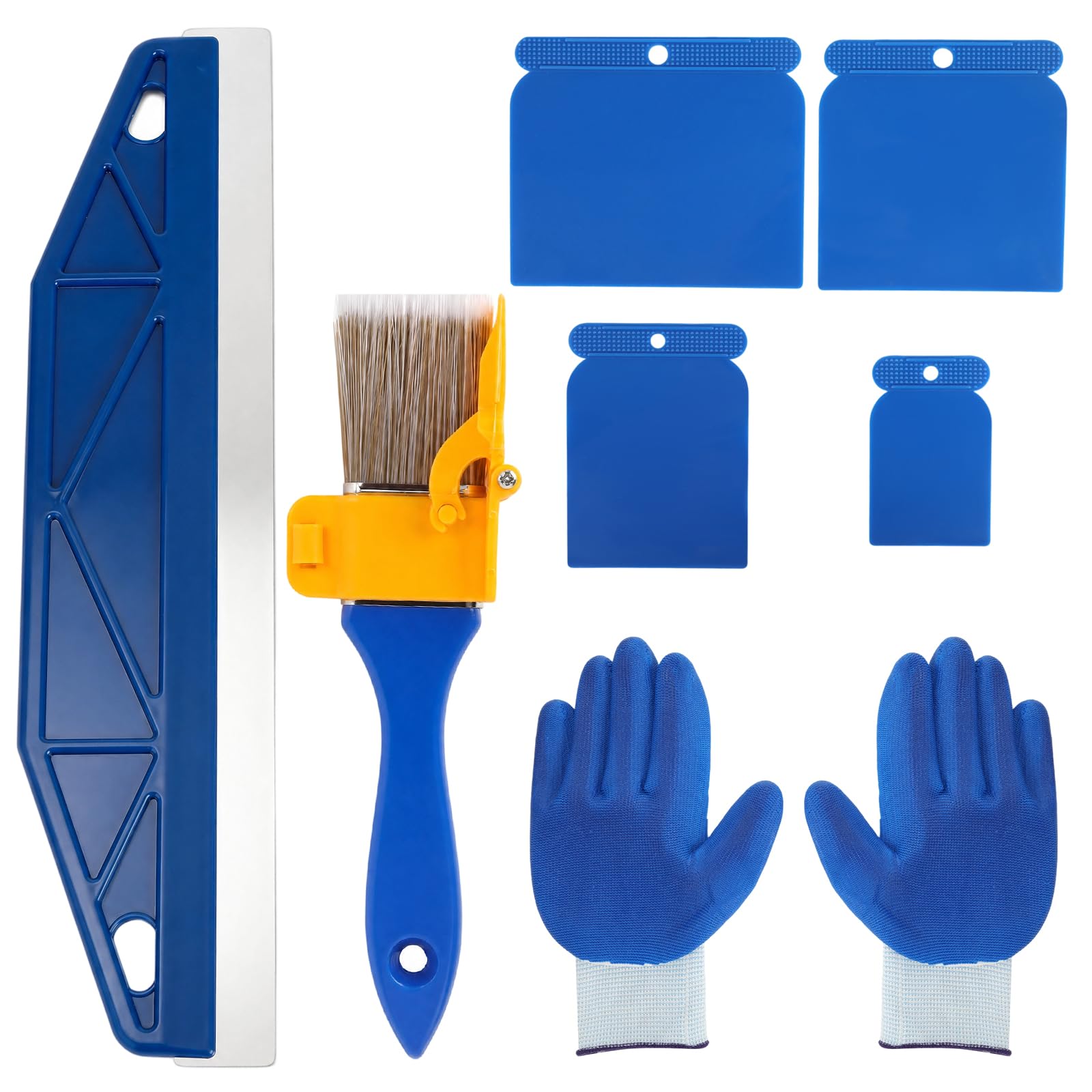 7 Pcs Paint Edger Tool Set, 12 in Stainless Steel Paint Shield