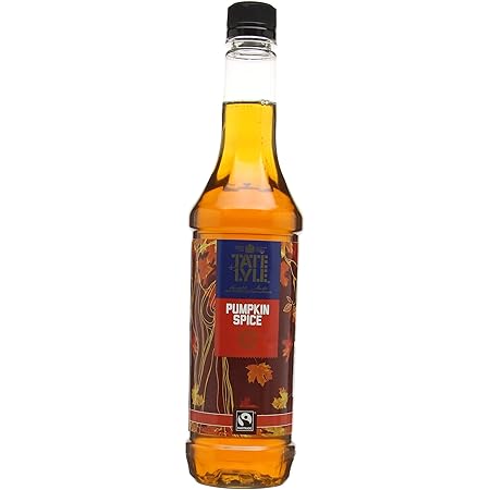 Tate & Lyle Fairtrade Pumpkin Syrup, 750 ml