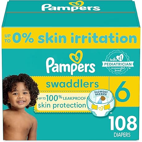 Pampers Swaddlers Size 6 Diapers: The Ultimate Protection for Your Growing Baby
