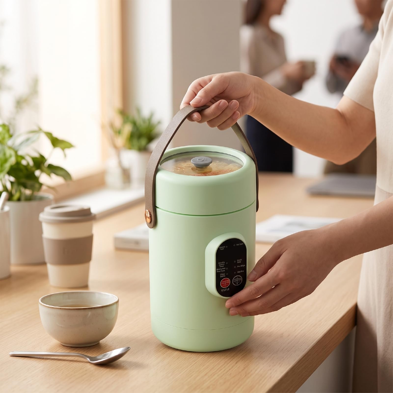 Cuociriso Piccolo, Pentola in Ceramica Antiaderente da 1,6 Litri 8