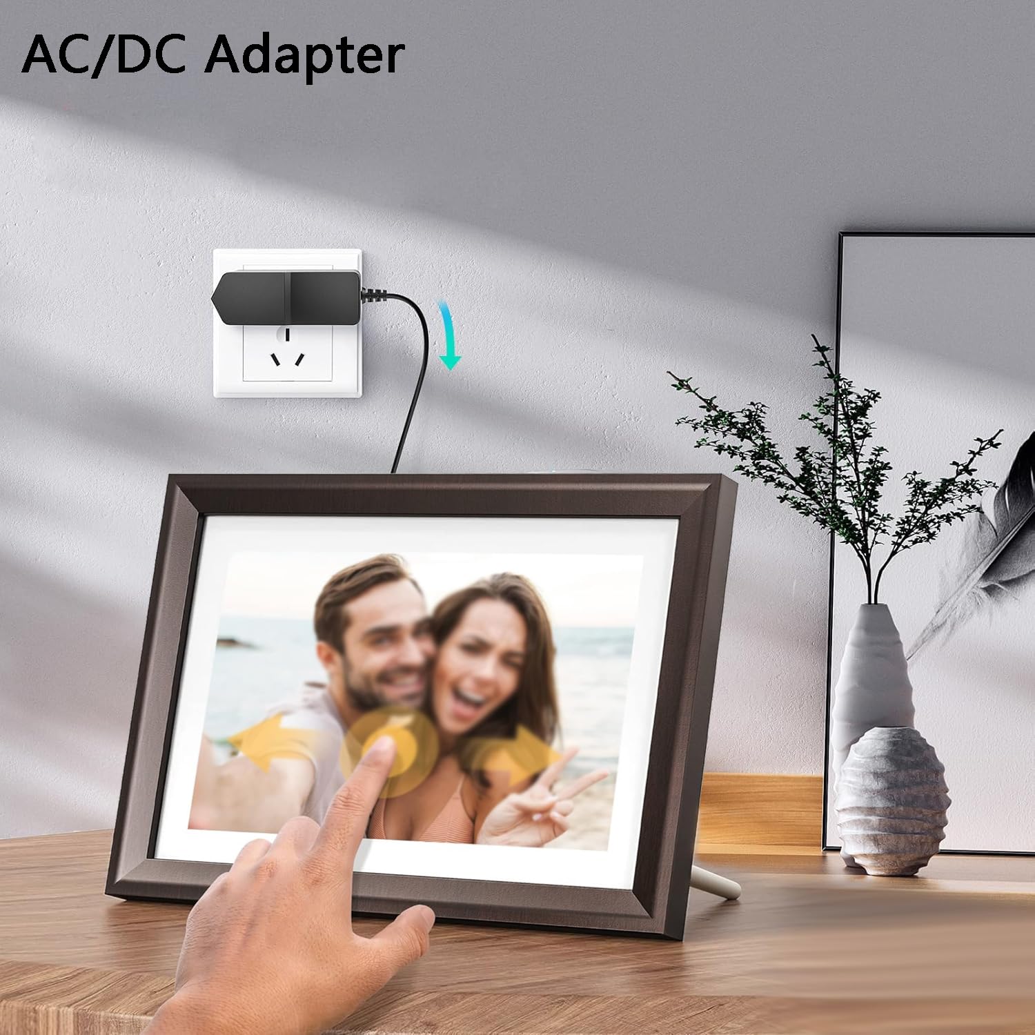 Amazon.com: Digital Picture Frame Power Cord, 5V AC Adapter