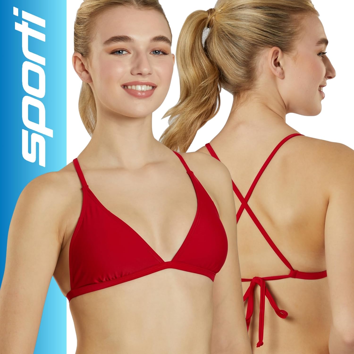 Sporti Active Tie Back Bikini Top