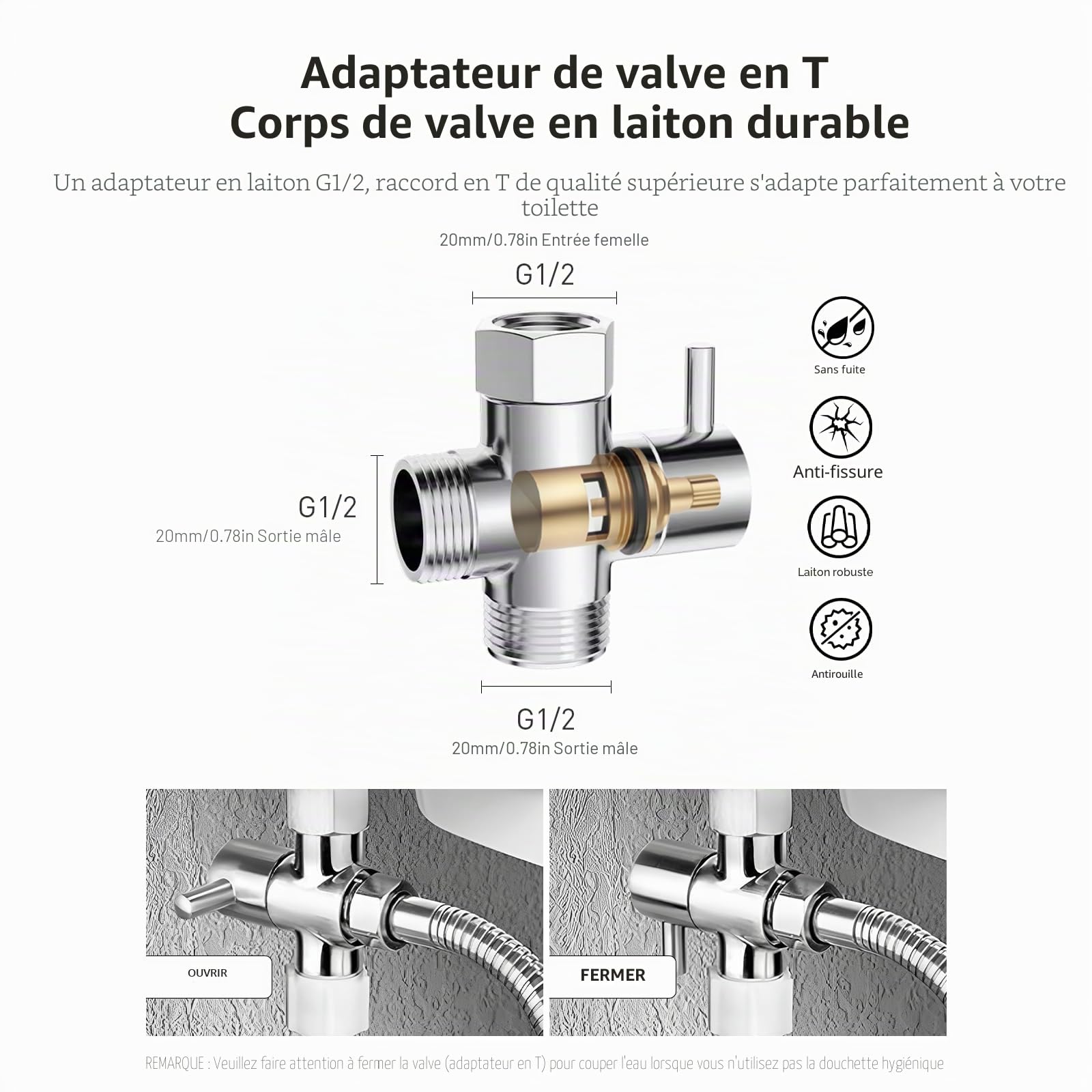 Pulvérisateur de bidet à main WEIDMAX, kit de pulvérisation en nickel brossé en acier inoxydable, nettoyant pour couches en tissu de salle de bain, buse de douche antirouille portable (G1/2''-3/8'')
