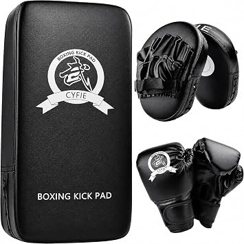 SEISSO 3-in-1 Kids Boxing Set for Boxing, Karate, Muay Thai, MMA Training