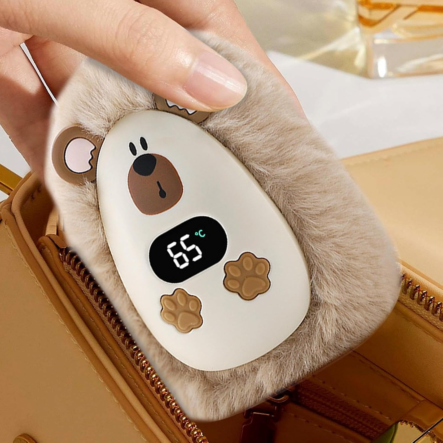 Electric Hand Warmer | Portable USB Electric Pocket Hand Heater,Outdoor USB Portable Warmer - for All Ages, Friends, Family image 3