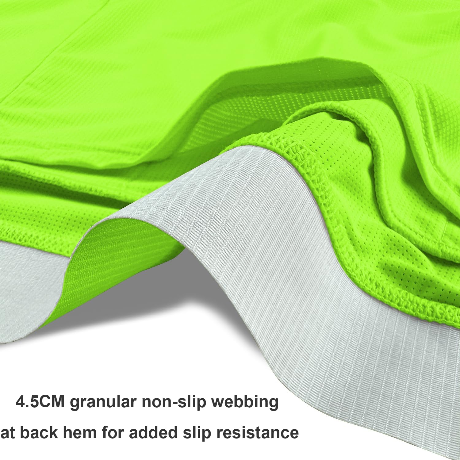 Wulibike Cycling Jersey Men Short Sleeve, Road Bike Jerseys Half Zipper with Pockets, Bicycle Clothing Breathable Quick Dry Green L - Image 5