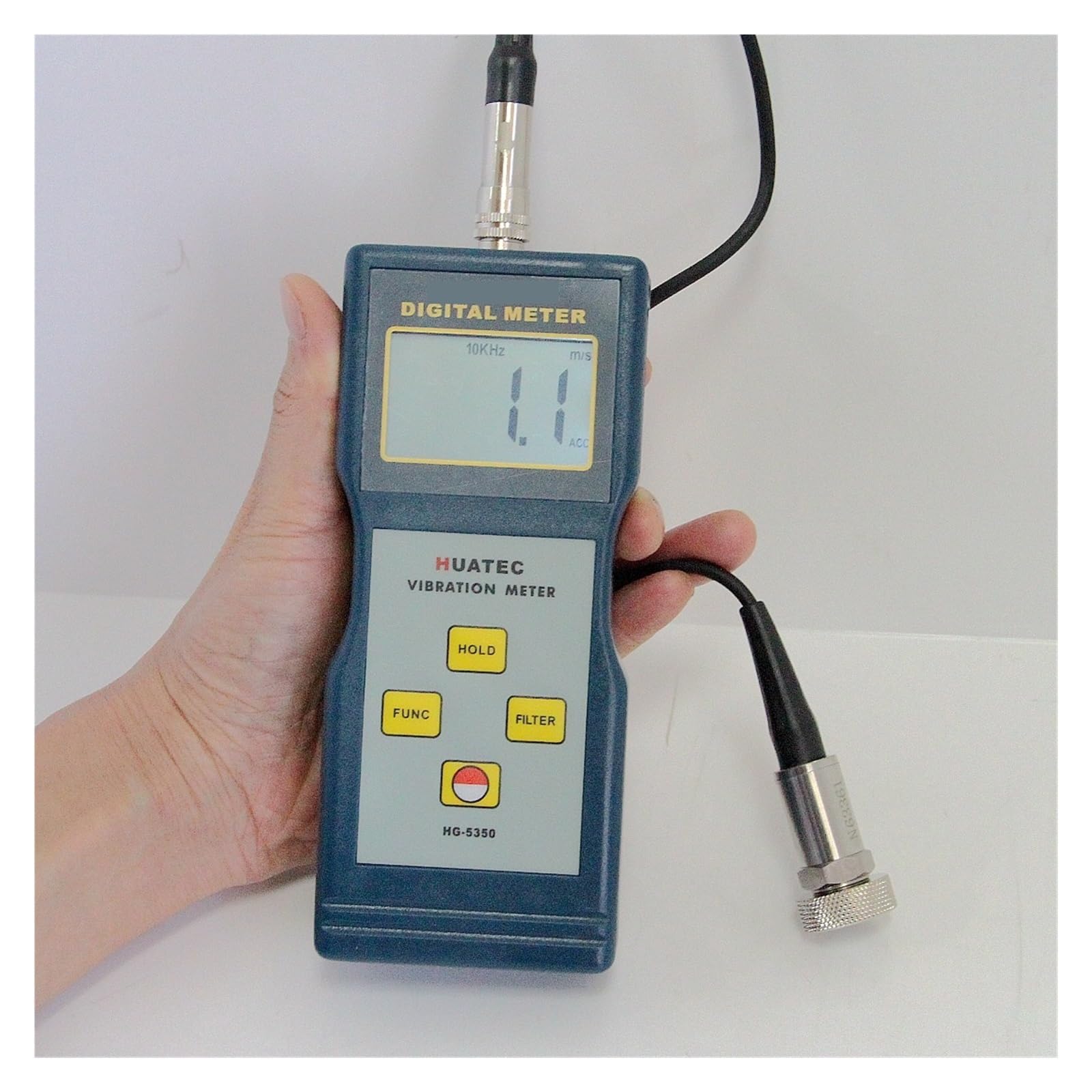 HG5350 Multi-Function Portable Digital Handheld Vibration Meter for Industrial Inspection
