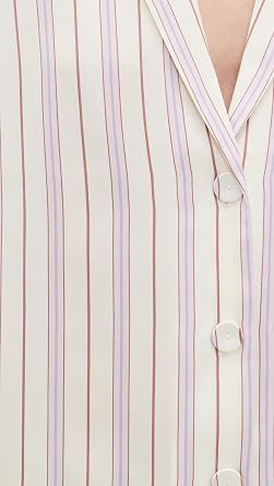 Lunya Women's Washable Silk Button Up Short Set