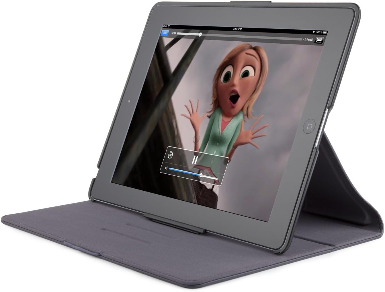 Speck Products FitFolio Case in Vegan Leather for iPad 2 (SPK-A0422)