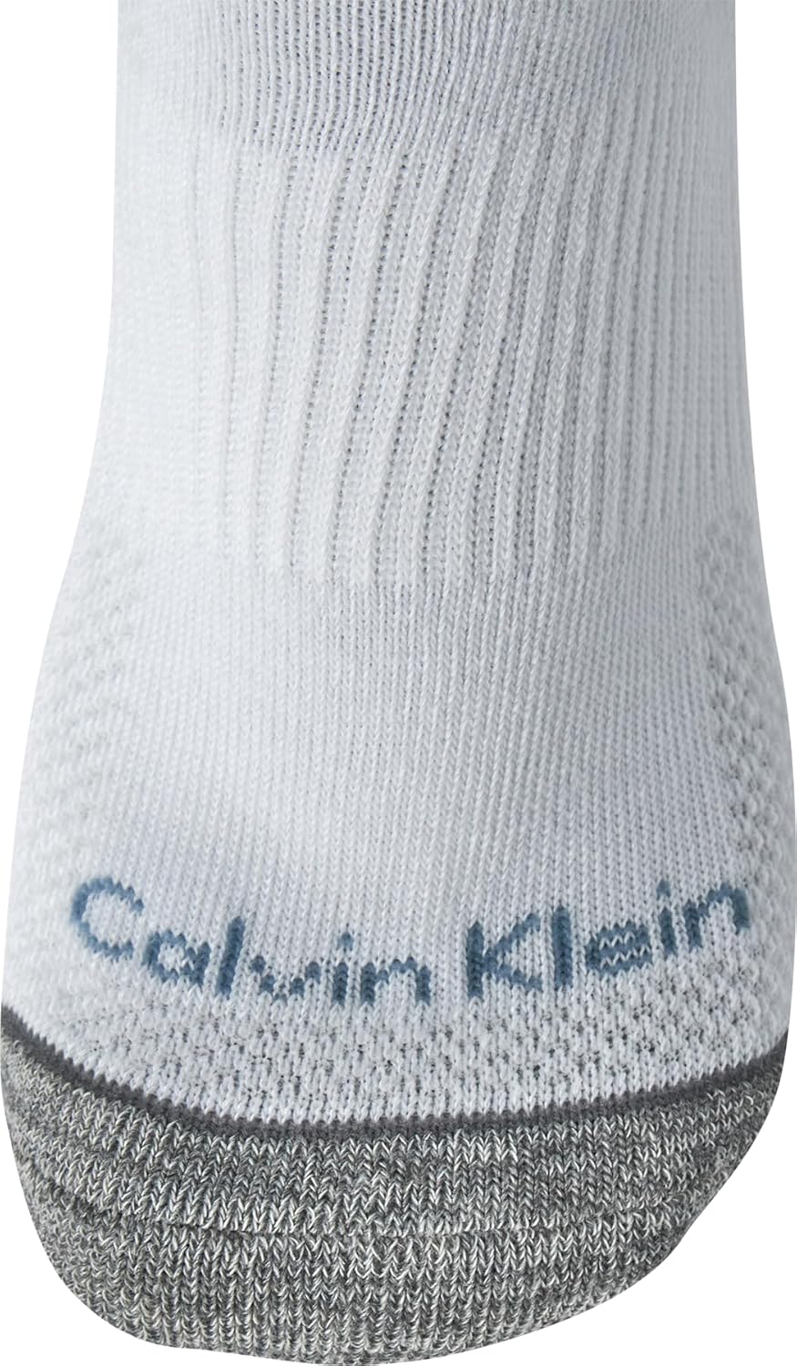 Calvin Klein Mens No Show Socks - 12 Pack Lightweight Cushioned Casual Low Cut Socks for Men for Sneakers and Loafers - Image 2