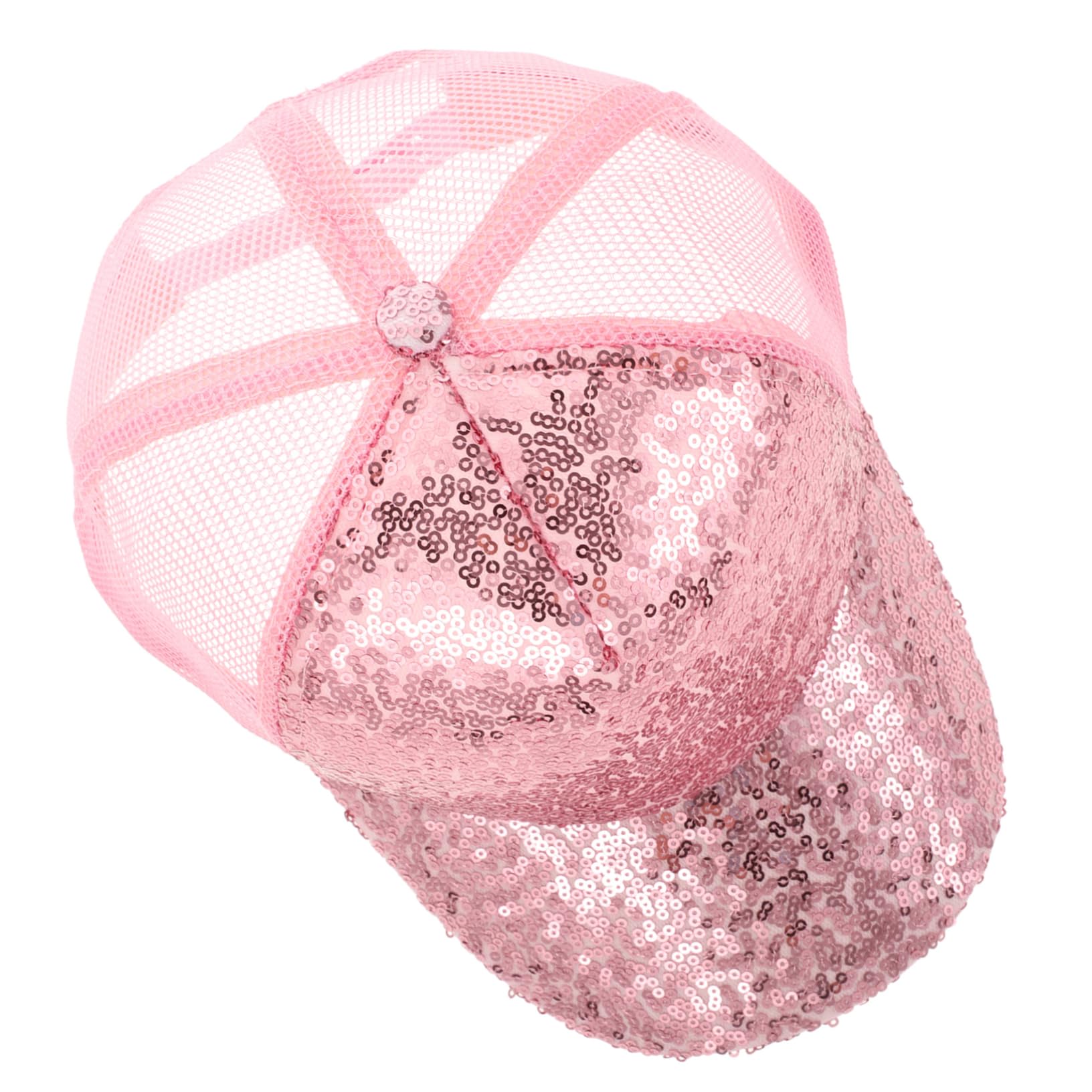 SOIMISS Chapeau en Maille Bec de Canard Chapeau de Fete Chapeau pour Femme Casquette de Baseball pour Courir Chapeau de Soleil en Plein air Chapeau de Course Polyester Rose