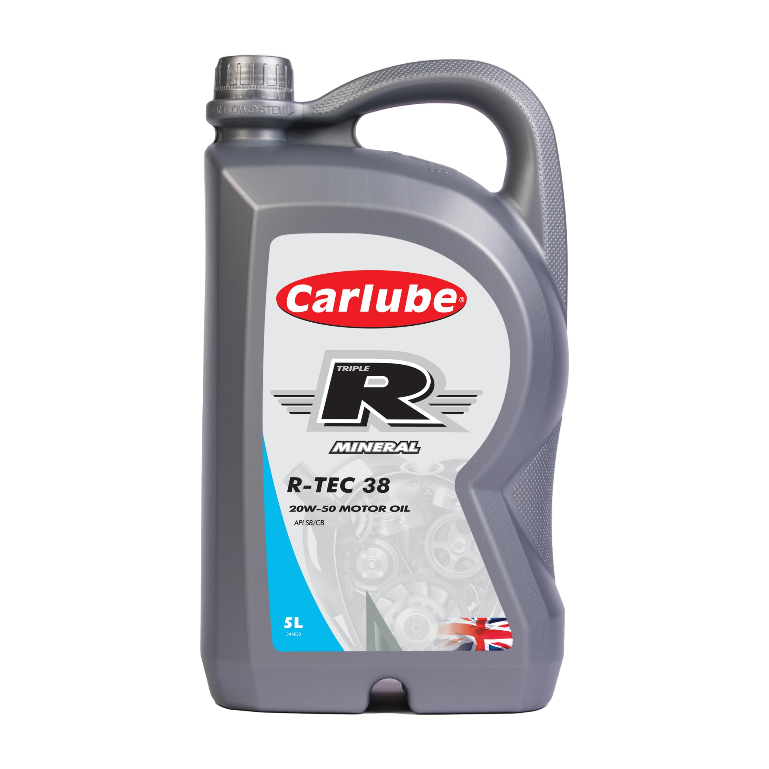 Carlube Triple R 20W-50 API SB/CBMineral Engine Oil R-TEC 38 5L