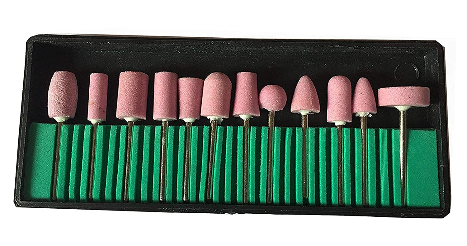 AASONS Stone Mandrel Mounted Buffing Grinding Polishing Buffing Wheel Burs Bits 3mm (1/8”) Shank Fit For Dremel Rotary Tool & Other Mini Die Grinders Accessories Set Of 12pcs For Metals & Non-Metals (B095PW5H4R) Amazon Price History, Amazon Price Tracker