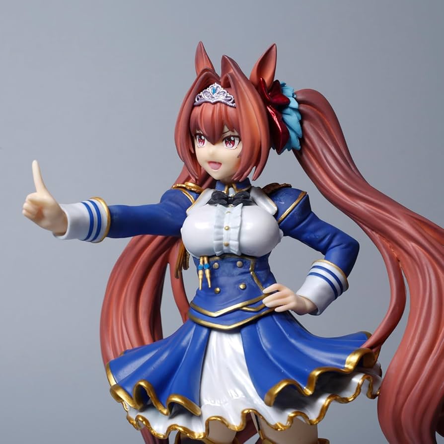 ウマ娘 プリティーダービー フィギュア 7体セット チームスピカ プライズ ウマ娘 プリティーダービー」より「スペシャルウィーク」と