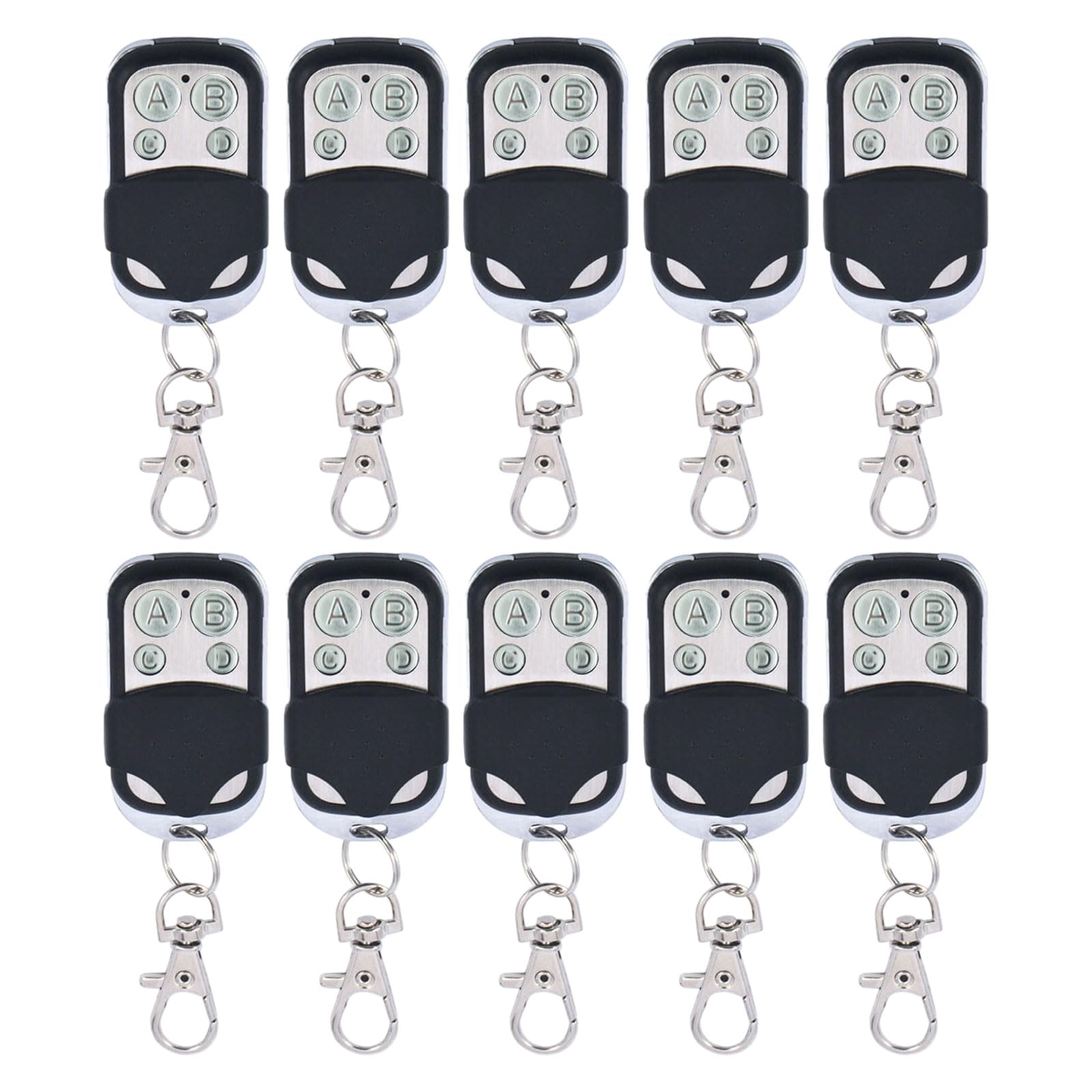 Ouvre-porte de garage 433 MHz lot de 10 bips portail coulissant