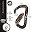 Rhino Produxs 12kN (2697 lbs) Heavy Duty Carabiner Clips, for Securing Pets, Outdoor, Camping, Hiking, Hammock, Dog Leash Harness, Keychains
