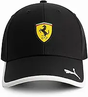Boné com logotipo clássico Scuderia Ferrari F1