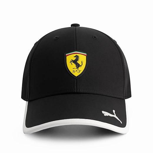 PUMA Boné infantil com logotipo clássico Scuderia Ferrari F1