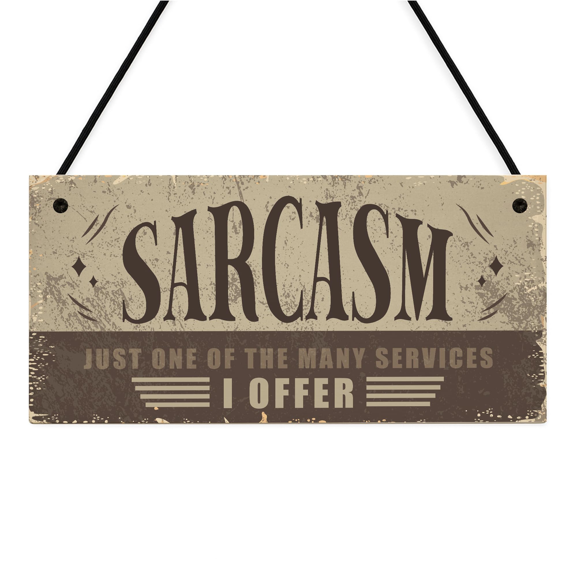 Red Ocean Novelty Garden Sign Funny Bar Sign For Home Bar Hanging Plaque Shed Man Cave Sign Gift For Men Women Joke Sign For Garden Bar