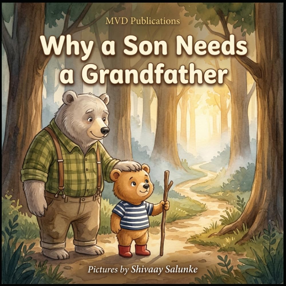 Why a Son Needs a Grandfather: A Sweet Picture Book Celebrating the Special Bond Between Grandpa and Grandson (Hearts Forever)