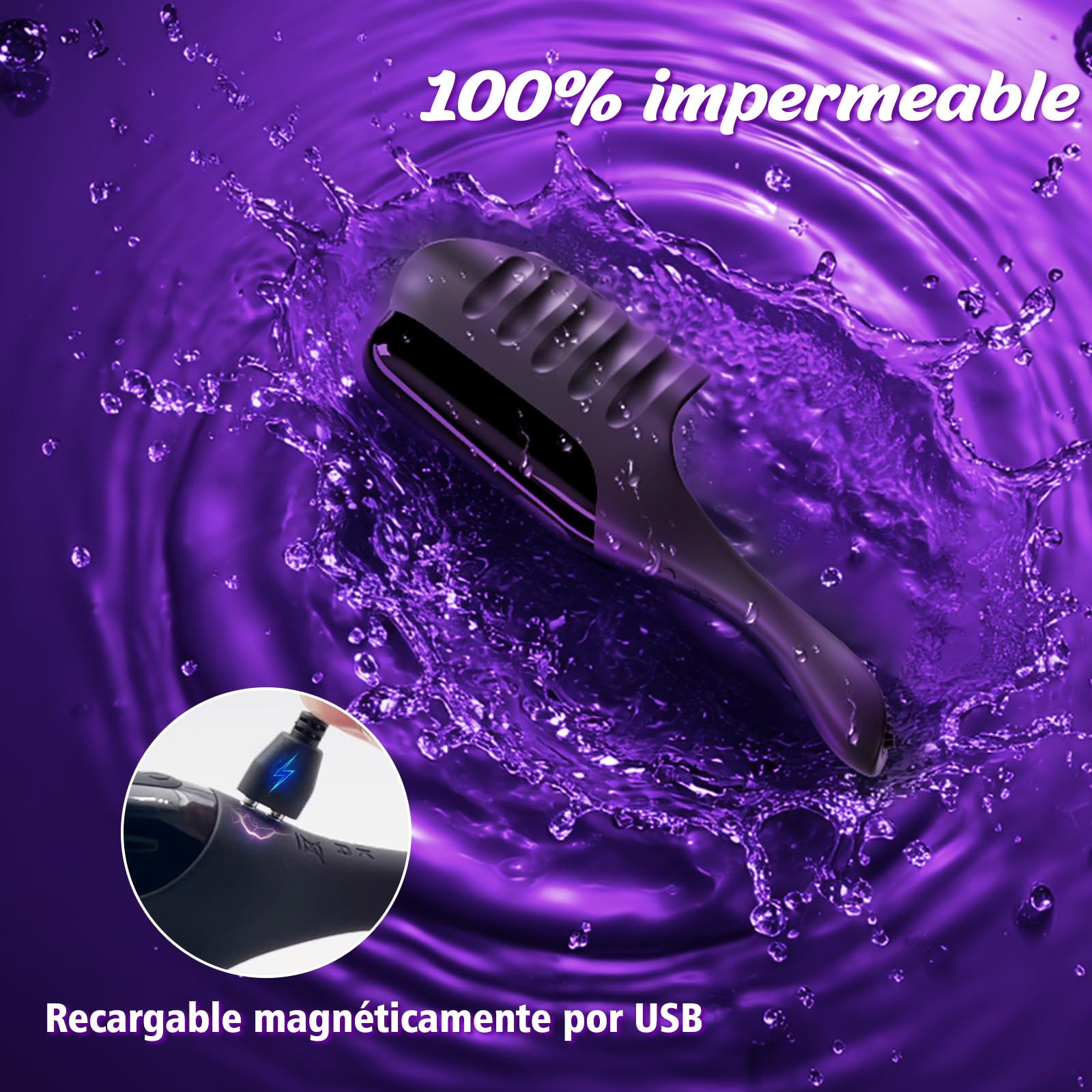 Masturbâteur Homme Mains Libres à Vibrations Par Tapotement Avec Vibromasseur De Testicules Ajustable, Masturbateurs Masculins Sex Toys, Masturbateur Sextoy Homme Automatique Avec Anneau Penien