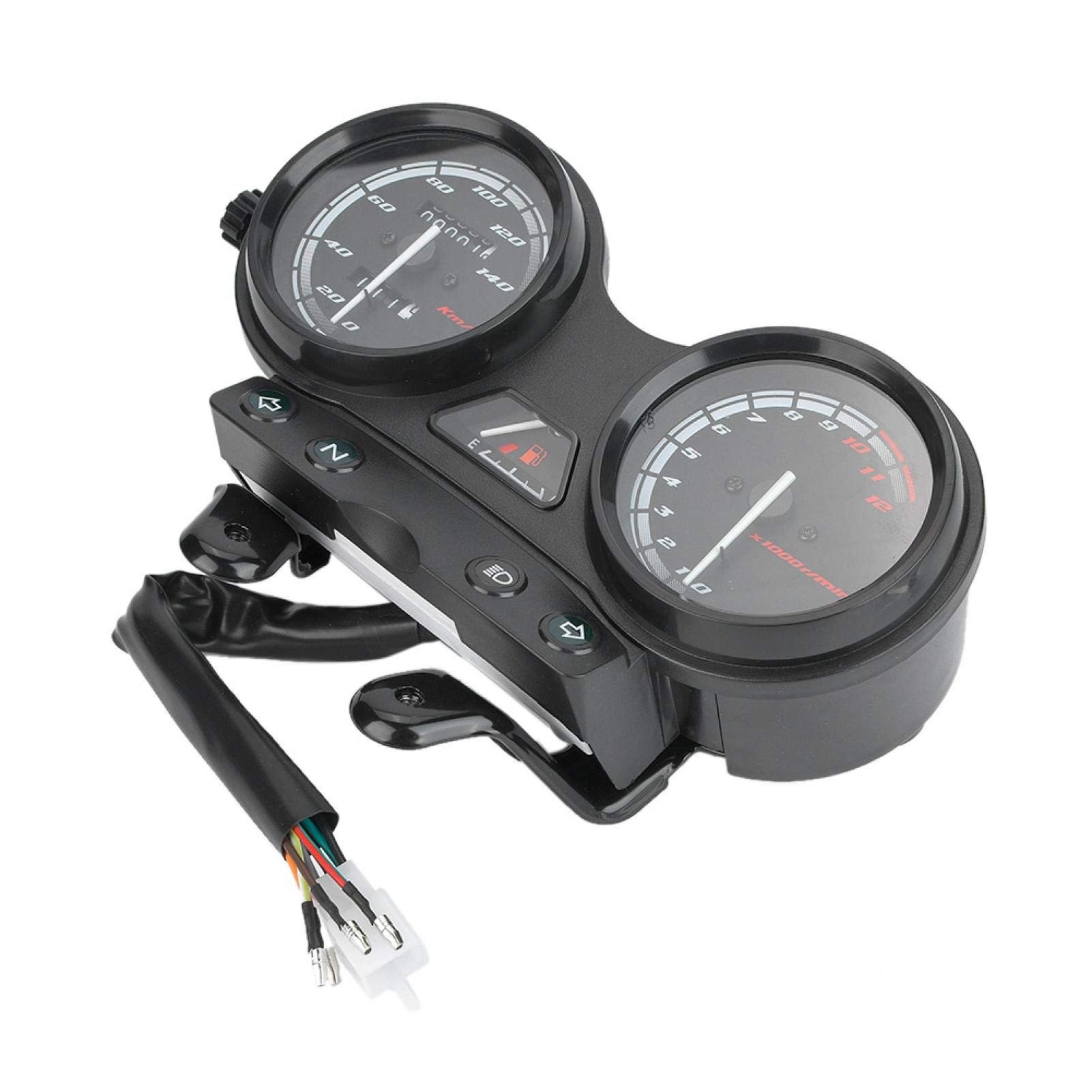 Pour Compteur YBR 25 Tachymètre De Moto Compteur De Vitesse Haute Précision Odomètre Numérique omique Instrument De Moto Fiable Avec Affichage Cl Pour YBR 25 Accélérez Votre ure!