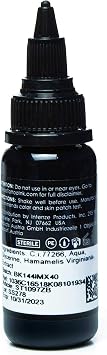 INTENZE Tattoo Ink ZUPER Black 1 Ounce Premium Black Ink - Best Tattoo Ink in Your Tattoo Supplies. Sterilized and Original from Manufacturer Unmatched in Ink Quality.