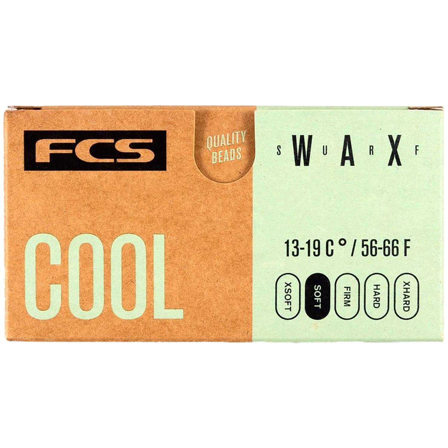 FCS Surf Wax Cool Blanco - Cera de Surf