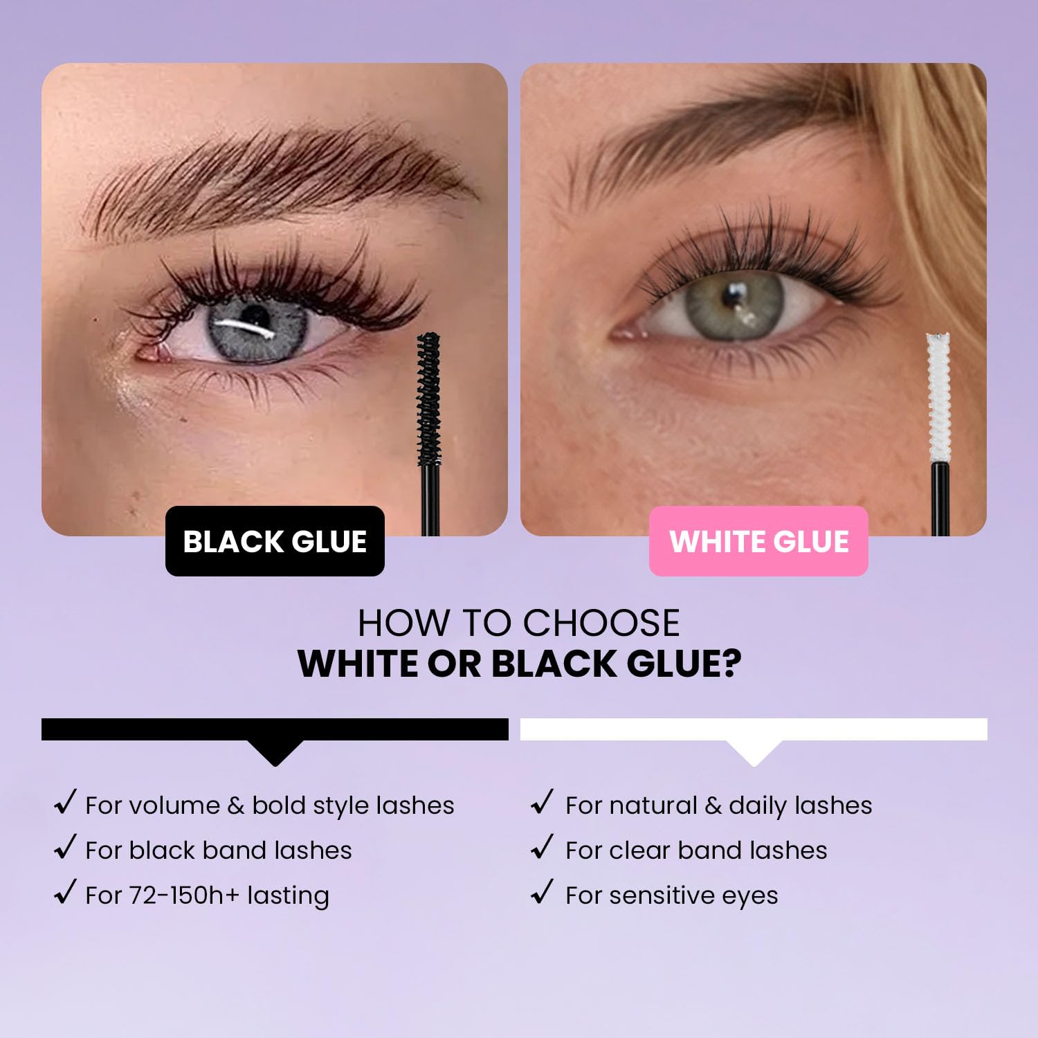GAQQI Lash Bond & Seal - Waterproof Lash Glue -6