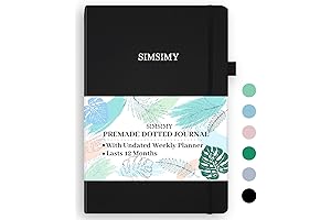 Premade Bullet Dotted Journal Planner
