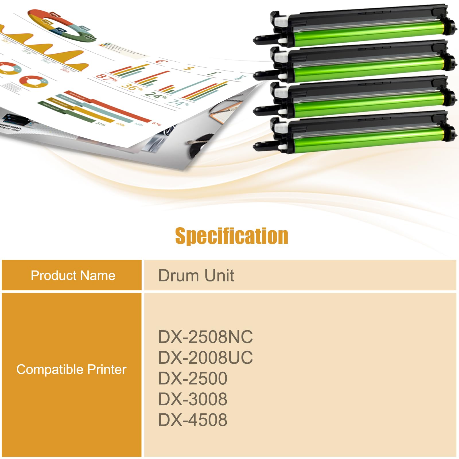 SHARP® MX-36JT Amazon.com: Wondrx MX-36 MX-36UC Drum Unit Compatible with
