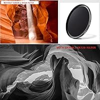 Vista 7 de Filtro GREEN.L de 58 mm para Lente de Cámara, Filtro Infrarrojo de 58 mm IR 720nm (R72)