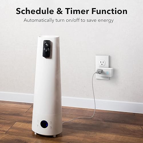 Miniatura 5 de BN-LINK Enchufe inteligente WiFi de alta resistencia, no requiere concentrador con función de temporizador, color blanco, compatible con Alexa