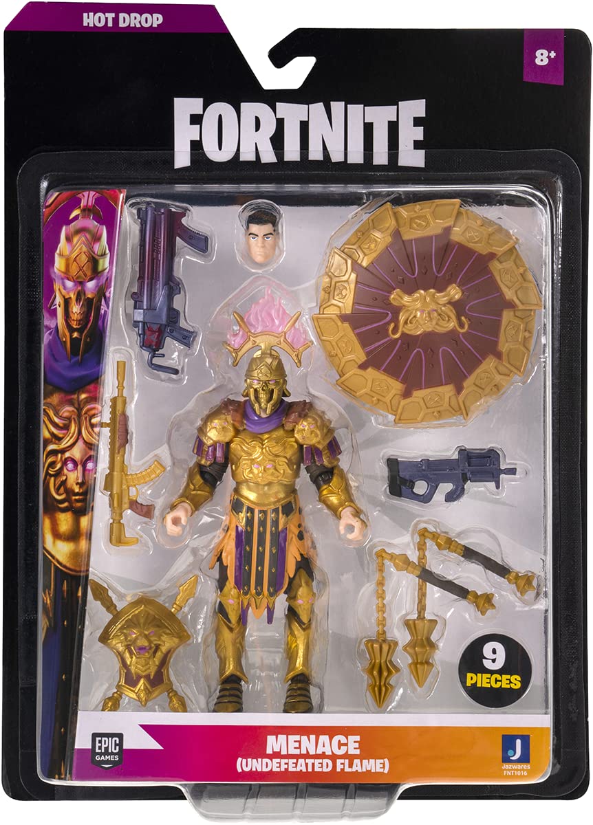 Amazon.com: Jazwares FORTNITE Hot Drop Series Menace (Undefeated