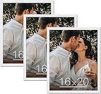 Vista 95 de Dark Brown 12x18 Frame Set of 3 - Rustic Woodgrain 12 x 18 Poster Frame with Plexiglass for Wall Gallery Display, 12x18 Picture Frame for Puzzles