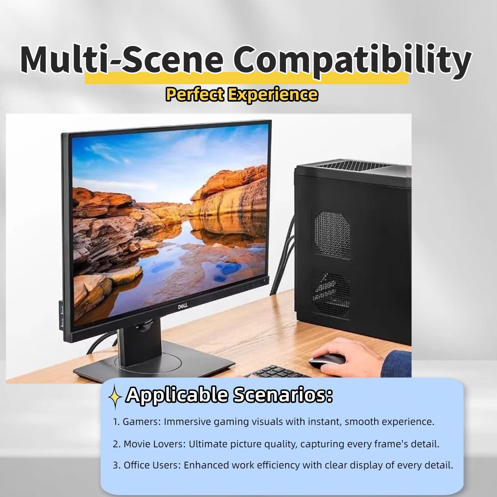 Adaptateur émulateur HDMI edid - émulateurs - Pass-Through fiable pour répartiteurs vidéo, rallonges, récepteurs AV - Plug & Play (1920 x 1080 @ 60 Hz(1080p) - 6P)