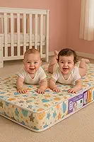 Colchão Bebê Infantil Impermeável Berço Americano 130cm x 70cm Baby
