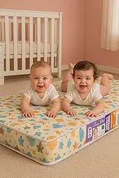 Colchão Bebê Infantil Impermeável Berço Americano 130cm x 70cm Baby