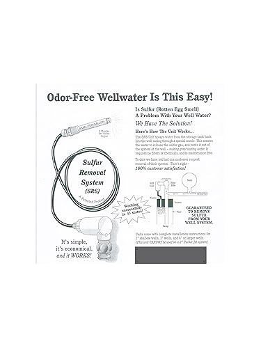 Miniatura 5 de Generic Sistema de eliminación de azufre  Elimina el olor de los pozos de 2, 3, 4 pulgadas +
