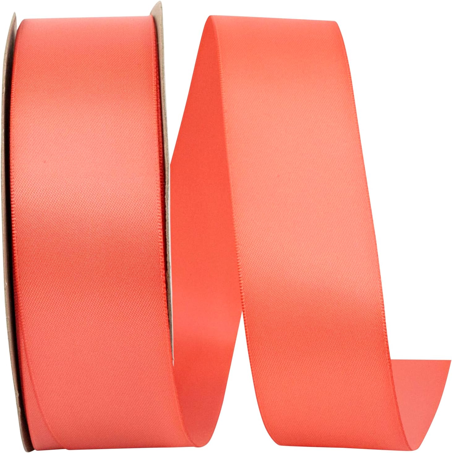 Reliant Ribbon 4950-720-09K Double Face Satin Ribbon, 1-1/2 Inch X 50 Yards, Watermelon