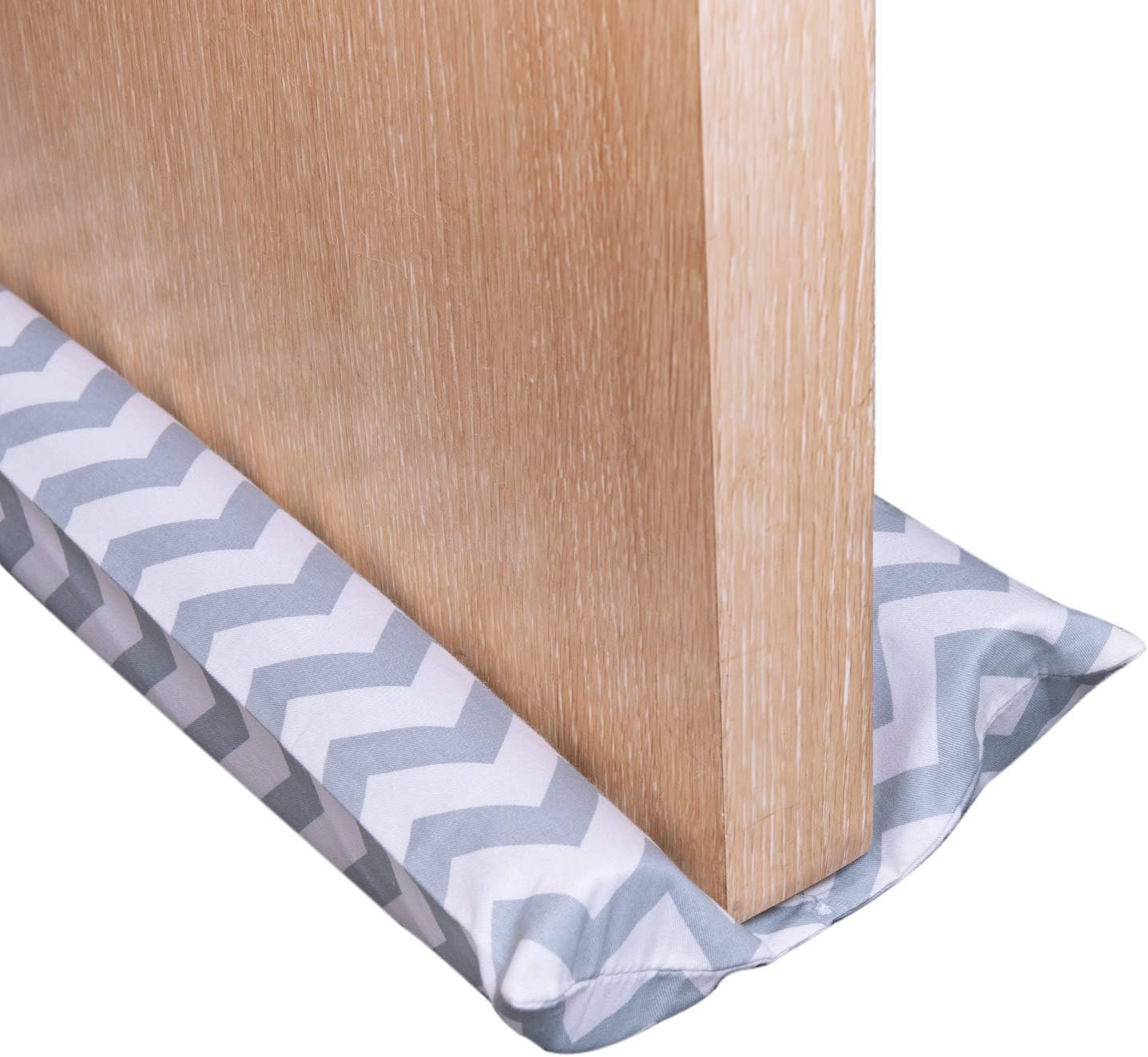 My OLi Under Door Draft Stopper 30-36" Twin Door Draft Blocker Adjustable Door Sweeps Noise Blocker Weather Stripping Window Breeze Blocker