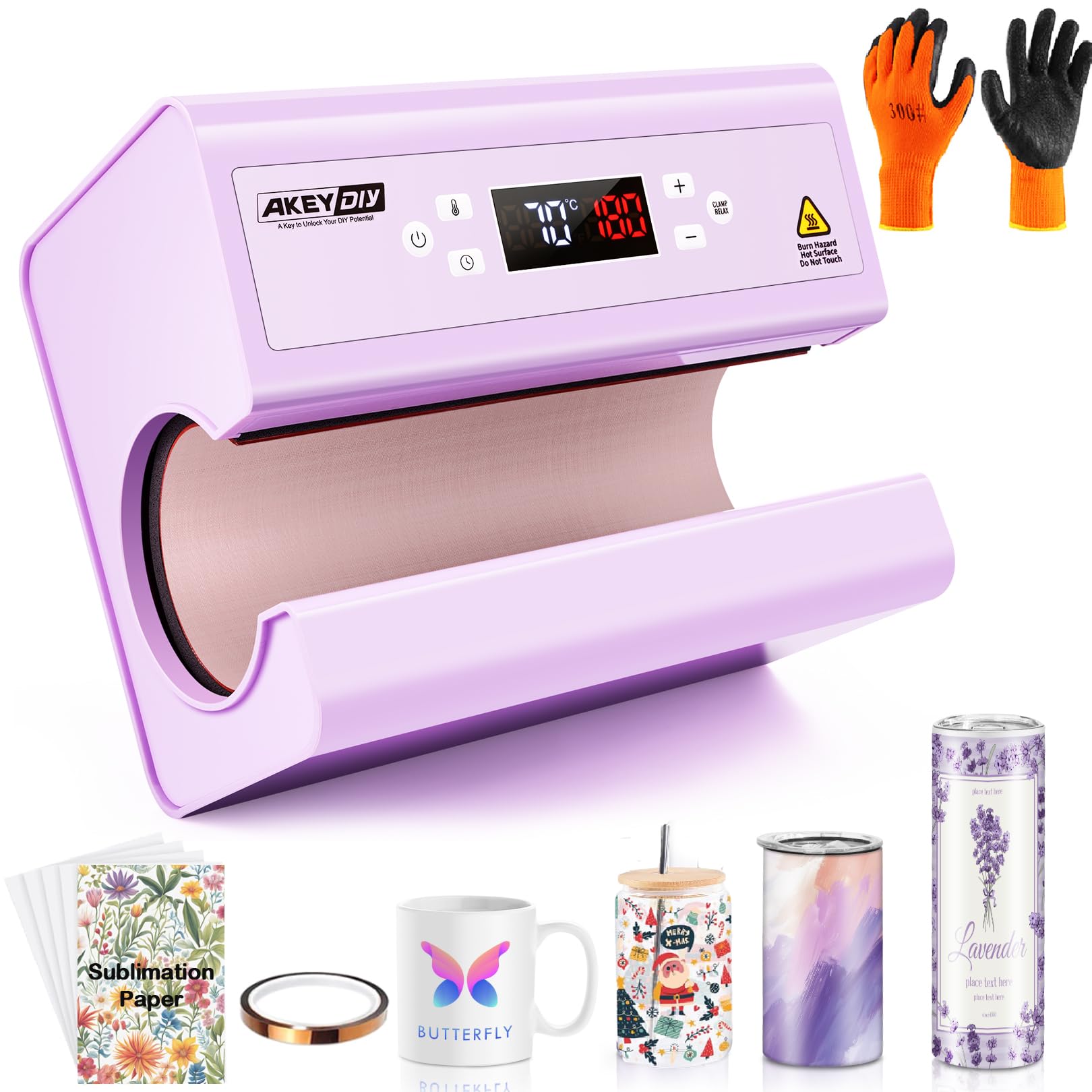 Machine à presser pour tasse de voiture avec transfert thermique uniforme et rapide