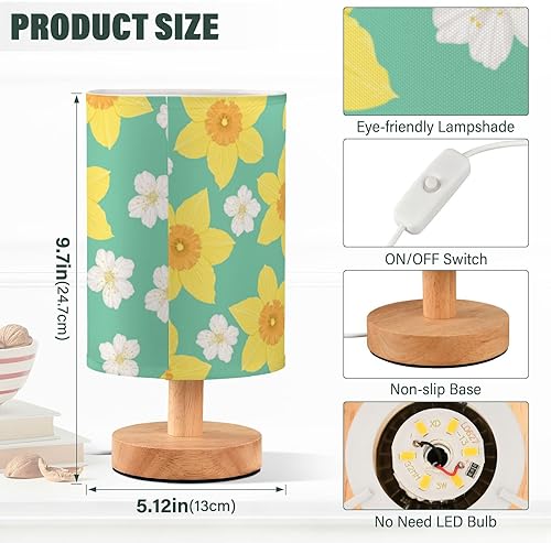 Miniatura 3 de Night Lights Living Room Lamp Decor Daffodil Flower Night Light for Boys Candlestick